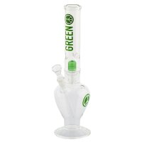 Bong Greenline Peace con percussore a cupola da 35 cm