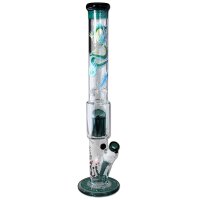 Bong percolatore Black Leaf Qinglong 49 cm cilindro