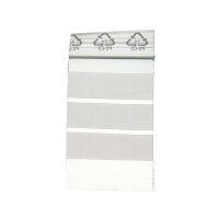 bustine con zip - 100 pcs - 4x6 cm