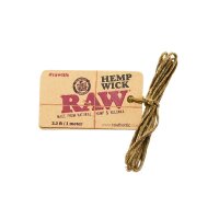 RAW Hemp Wick 1m